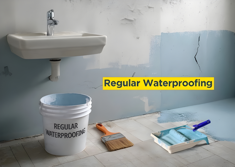 Bathroom waterproofing