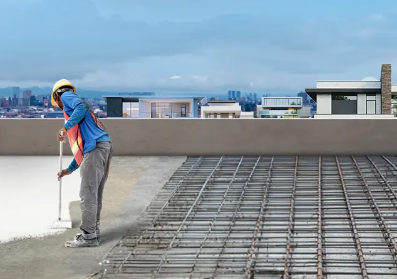 Terrace waterproofing for newly constructed buildings